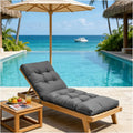 Waterproof Outdoor Chaise Lounge Cushions
