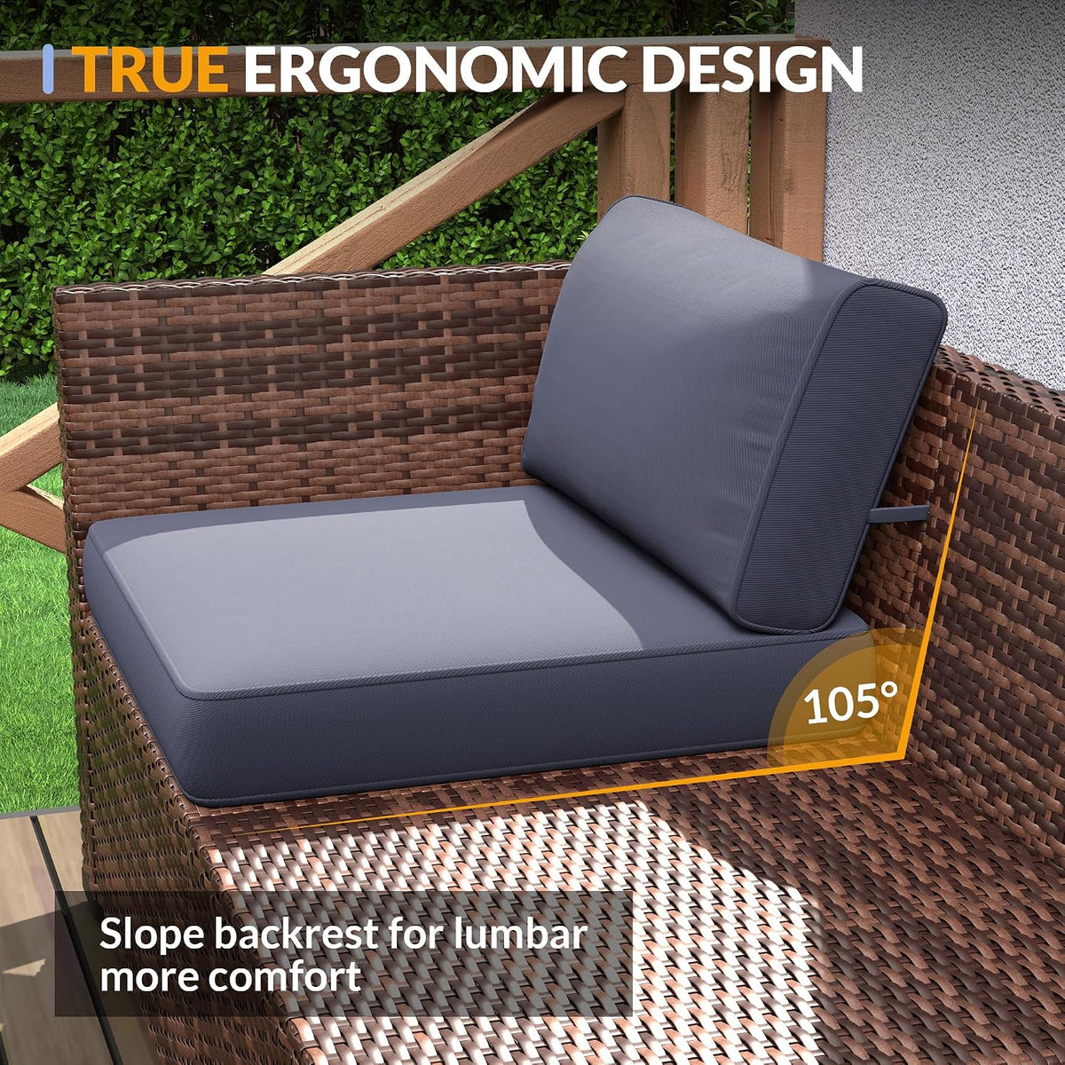 7‑Piece Wicker Modular Patio Conversation Set